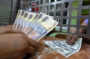 Exchanging Pesos for Dollars